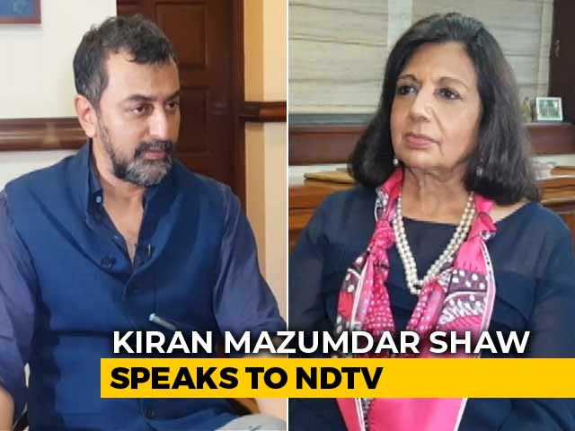 "Government Trusts Bureaucrats Over Businessmen": Kiran Mazumdar Shaw To NDTV