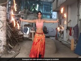 आग से खेलती नजर आईं नोरा फतेही, Video पोस्ट कर बताई वजह आग से खेलती नजर आईं नोरा फतेही, Video पोस्ट कर बताई वजह