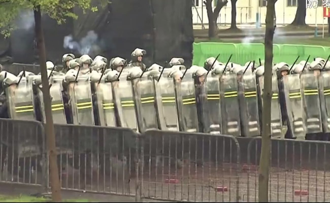 China's Military Warns Hong Kong Protestors With Propaganda Video