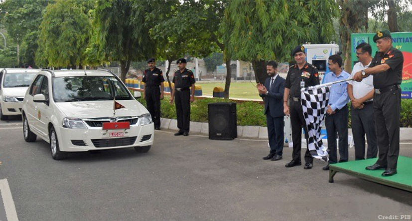 Indian Army Adds Mahindra e-Verito EVs To Its Official Fleet To Reduce Carbon Footprint