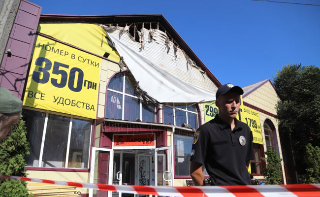 9 Killed In Ukraine Hotel Fire