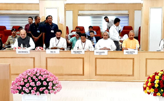 Amit Shah Meets Chief Ministers Of 10 Maoist-Hit States, Reviews Security