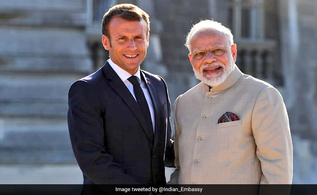 PM Modi Holds Talks With French President Emmanuel Macron