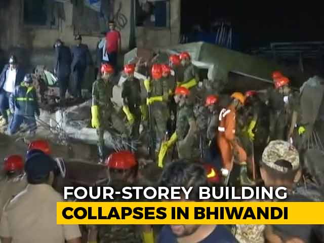2 Dead As 4-Storey Building Collapses In Maharashtra, Many Feared Trapped