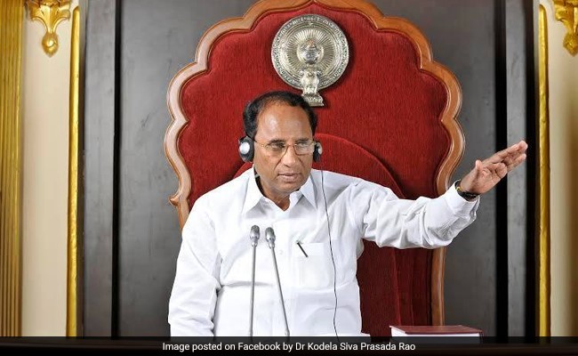 Former Andhra Speaker To Be Cremated With State Honours Tomorrow