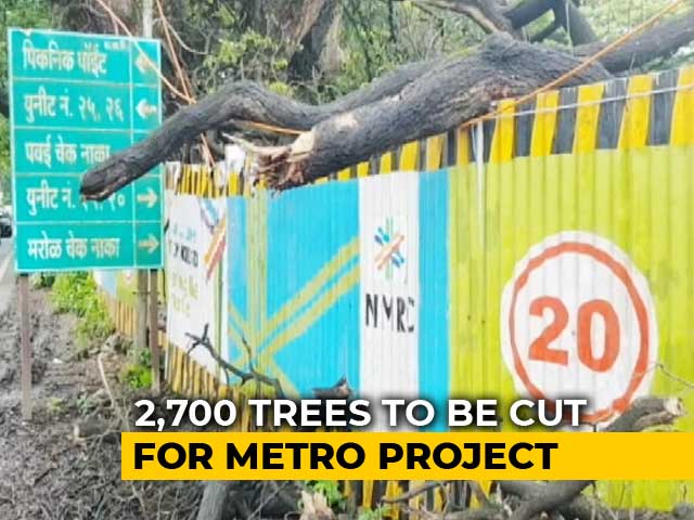 Mumbai To Lose 2,700 Trees For Metro Car Shed