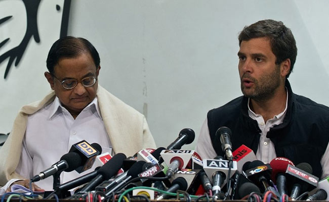 Congress, Gandhis Come Out In Support Of P Chidambaram, Hit Out At Centre