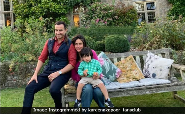 Inside Saif Ali Khan's Birthday Celebrations With Kareena Kapoor And Taimur In London
