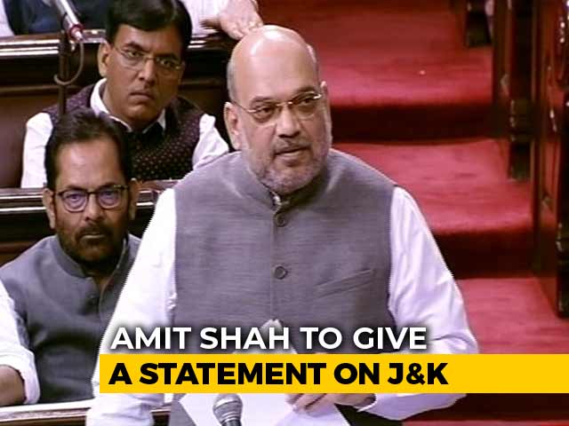 PM Meets Cabinet Amid J&K Turmoil, Amit Shah To Speak In Parliament Shortly