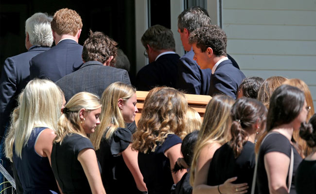 Funeral Mass Held For Granddaughter Of Robert F. Kennedy In Massachusetts