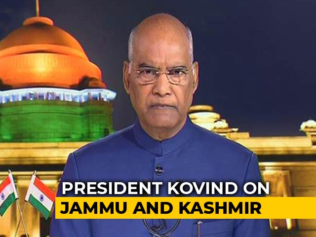 Confident That Changes For J&K, Ladakh Will Benefit Resident, Says President