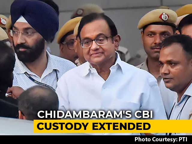 P Chidambaram's CBI Custody Extended, He Overrules His Lawyer In Court