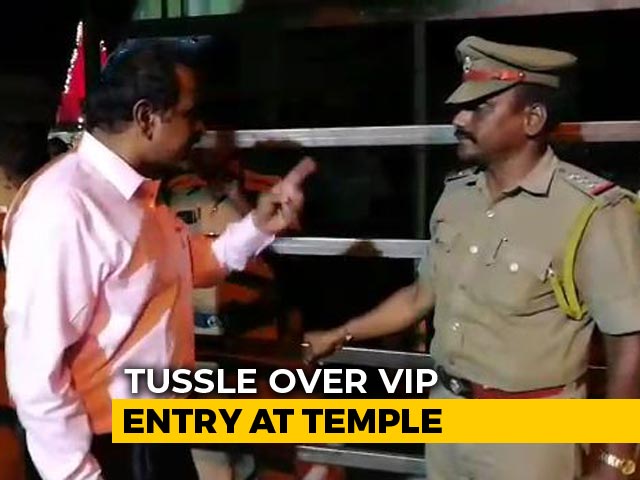 "You Are Finished": Tamil Nadu Bureaucrat Threatens Cop On Camera