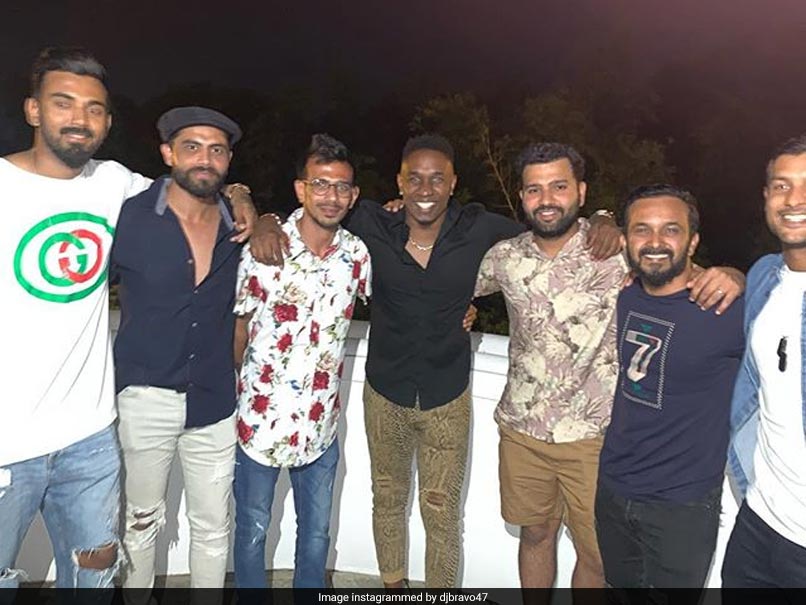 Dwayne Bravo Parties With "Brothers From India" At Brian Lara's Residence. See Pictures