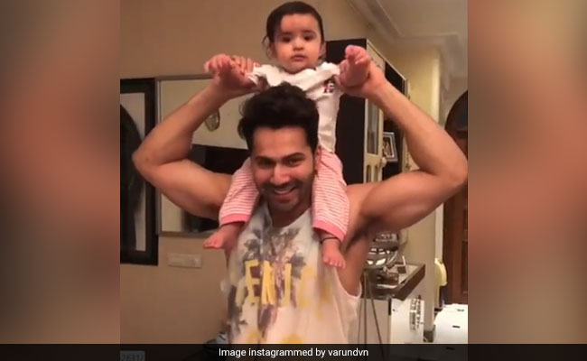 Varun Dhawan Is 'Very Busy' On Day Off With '<I>Chachu No 1</i>' Duties, Courtesy His Niece