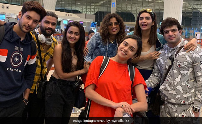 <i>Khatron Ke Khiladi 10</i>: Karishma Tanna, Karan Patel And Others Leave For Show's Bulgaria Shoot