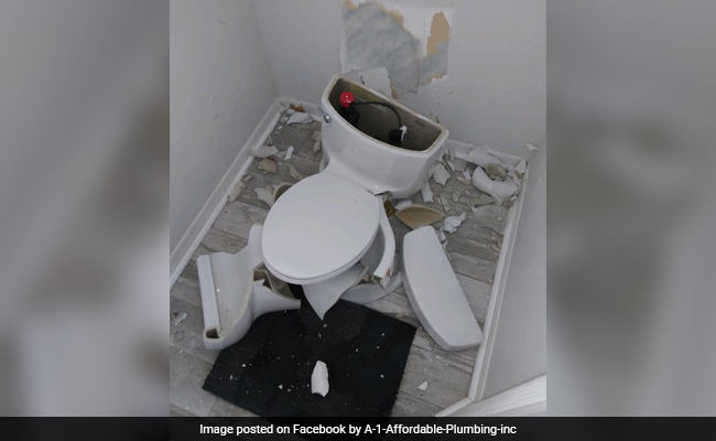 "Loudest Noise I Ever Heard": Lightning Strike Causes Toilet To Explode
