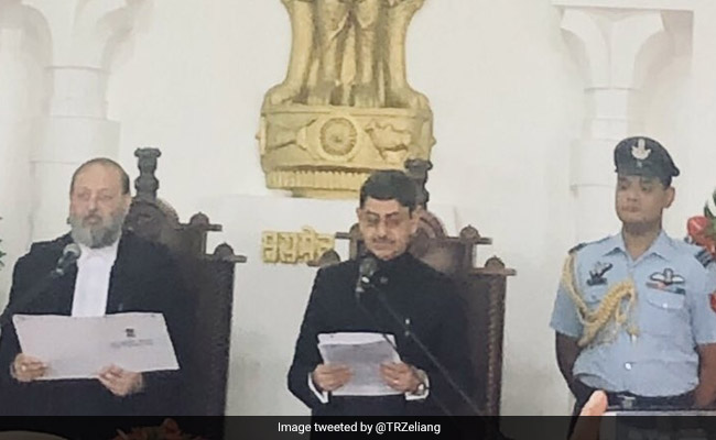 RN Ravi Sworn In As Nagaland Governor