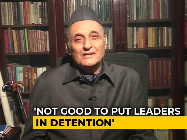"Should Look Forward Now": Congress's Karan Singh On Centre's Kashmir Move
