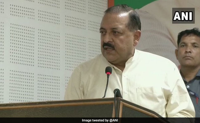 "Let's Move Forward, Free PoK From Pak": Union Minister Jitendra Singh