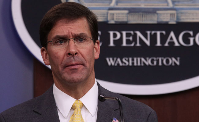 US Troops Exiting Syria To Stay 'Temporarily' In Iraq: Pentagon Chief
