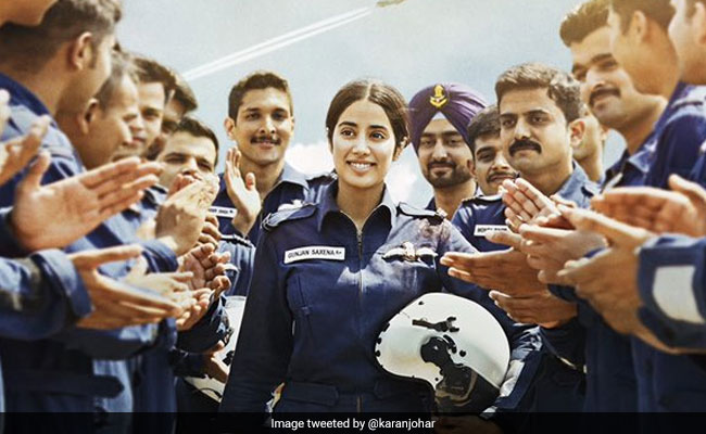 <I>Gunjan Saxena - The Kargil Girl</I> First Look: Janhvi Kapoor Gets Her Wings