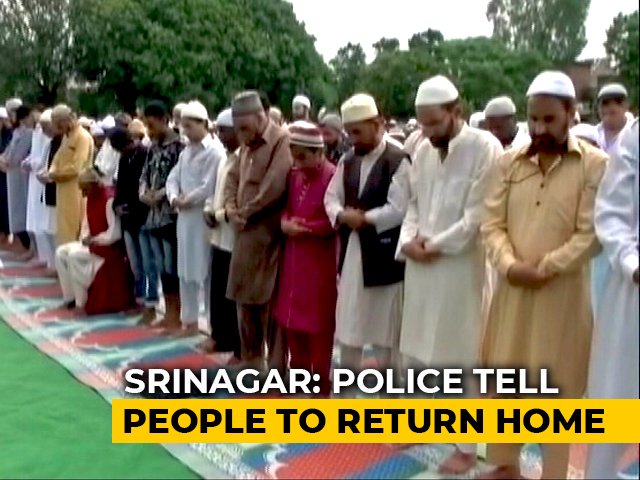 Muted Eid Celebrations In Kashmir As Severe Restrictions Return