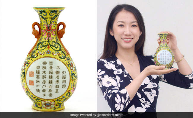 Lucky Find: Bought For A Pound, Vase Once Belonged To A Chinese Emperor