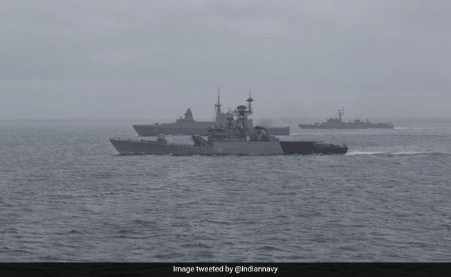 India's Naval Drill With Singapore, Thailand To End Today