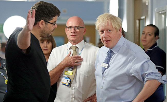 "No Press Here": UK PM Boris Johnson Caught Lying To Sick Child's Father In Hospital