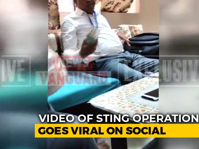 Tripura University Vice Chancellor Allegedly Seen Taking Bribe In Sting