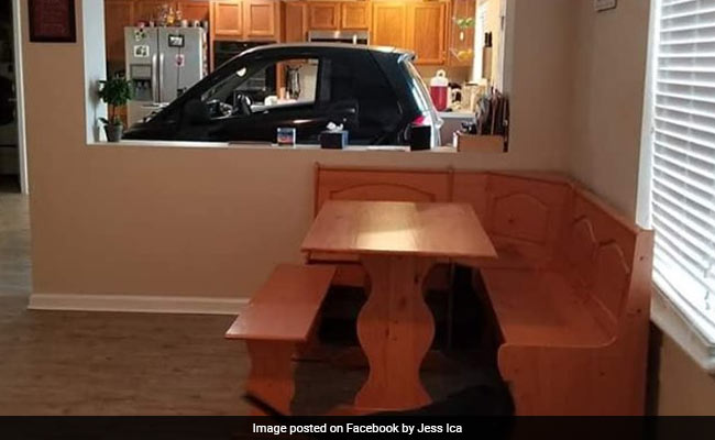 Worried Car Would Blow Away In Hurricane Dorian, He Put It In His Kitchen