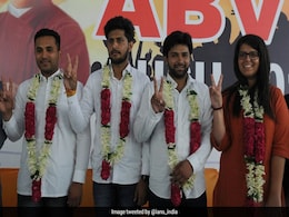 ABVP Dedicates Its Win In DUSU Polls To Arun Jaitley ABVP Dedicates Its Win In DUSU Polls To Arun Jaitley
