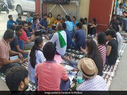 Protest At BHU After Professor Accused Of Sexual Harassment Returns Protest At BHU After Professor Accused Of Sexual Harassment Returns