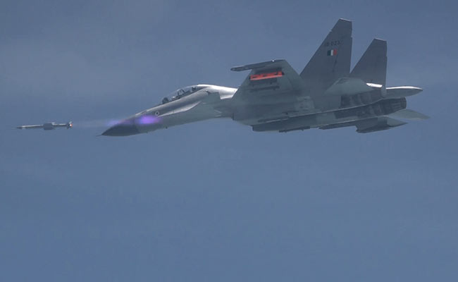 Watch: Air-To-Air Missile Astra Test Fired From Sukhoi Su-30MKI