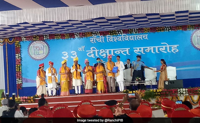 President Ram Nath Kovind Urges Youths To Refrain From E-Cigarettes At Ranchi University Convocation