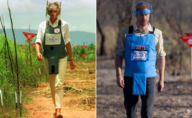 Prince Harry Walks Through Angola Minefield 22 Years After Mother Diana