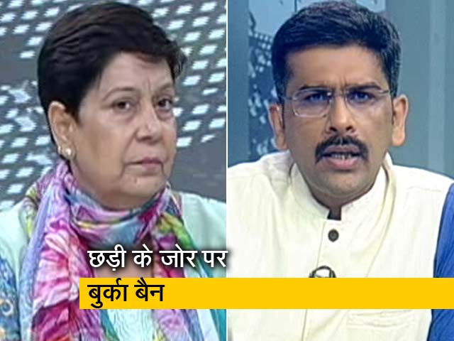 5 की बात: क्या छड़ी के जोर पर बुर्के पर पाबंदी सही?