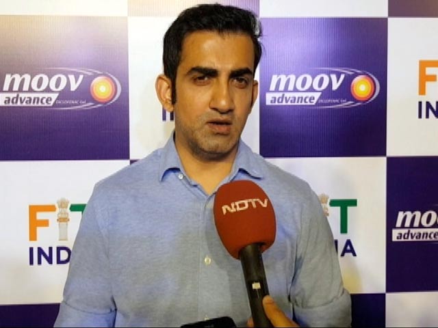 Fit India Means A Progressive India: Gautam Gambhir's #Swasth Message