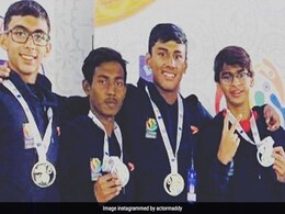 R Madhavan's Son Vedaant, 14, Wins Silver At International Swimming Championship R Madhavan's Son Vedaant, 14, Wins Silver At International Swimming Championship