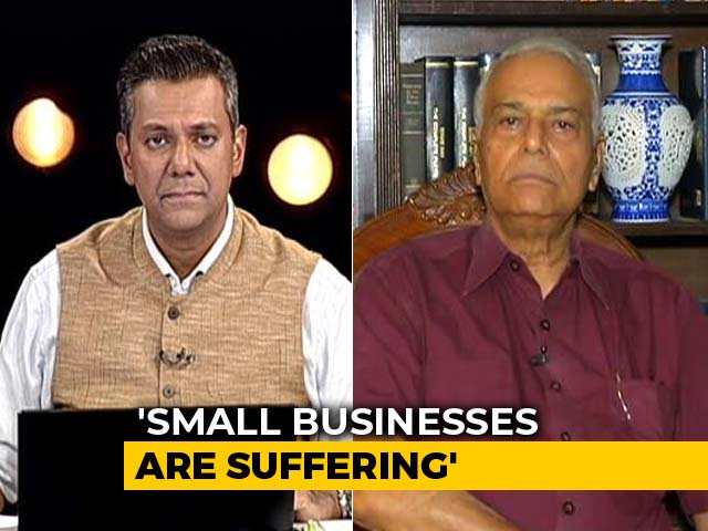 "Talks Of $5 Trillion Economy, Doubling Farmer Income Are Jumlas": Yashwant Sinha