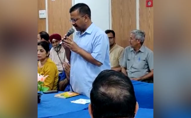 Watch: Chief Minister Kejriwal Sings At Event For Government Schools