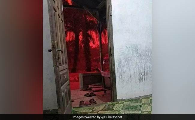 नीला नहीं इस देश में आसमान का रंग दिखा लाल, सोशल मीडिया पर Video वायरल