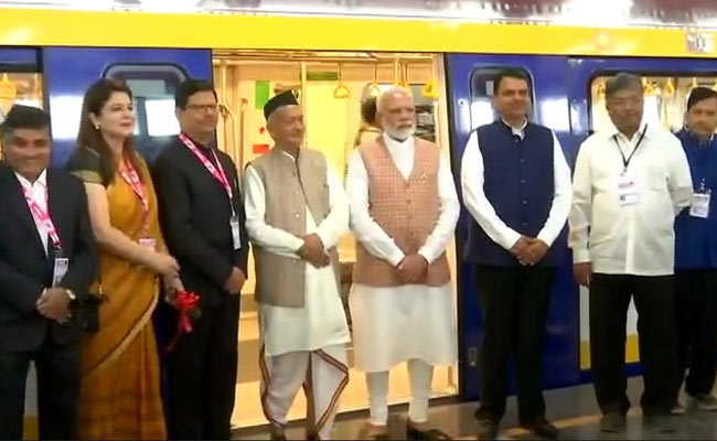 PM Modi Inaugurates First 'Make in India' Metro Coach In Mumbai: Highlights