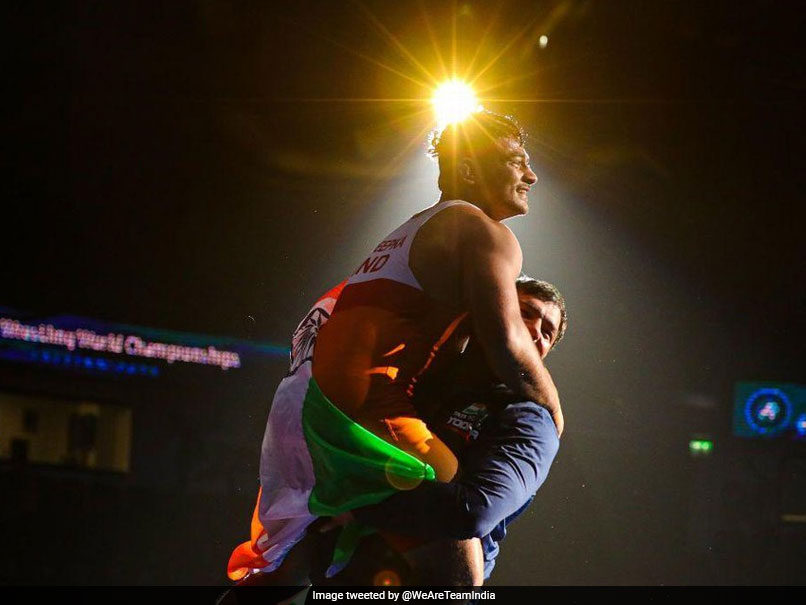 Deepak Punia Marches Into World Wrestling Championships Final, Assures India Of A Medal
