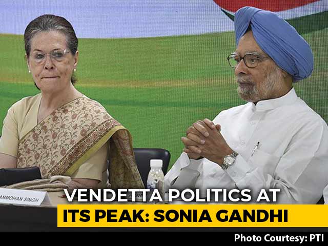 "2019 Mandate Being Abused In Most Dangerous Fashion": Sonia Gandhi