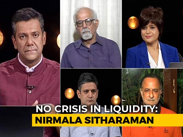 Finance Minister Meets Private Banks, Says Liquidity Not A Crisis