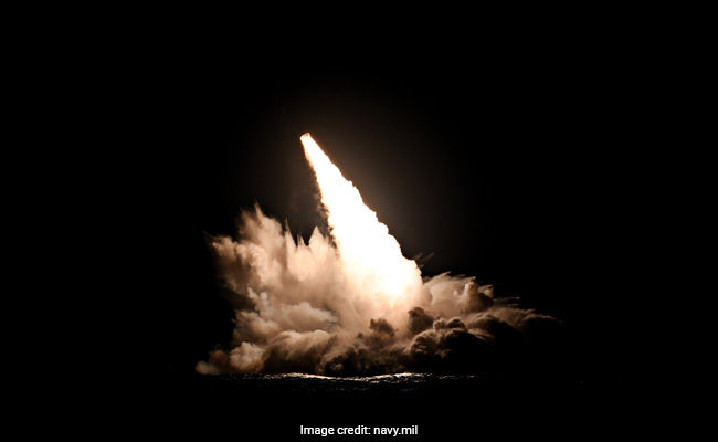 US Submarine Tests 4 Nuclear Capable Missiles Off South California Coast