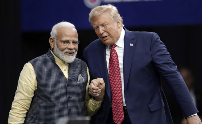 When PM Modi, Trump Walked Hand-In-Hand In A Rock Star-Like Show