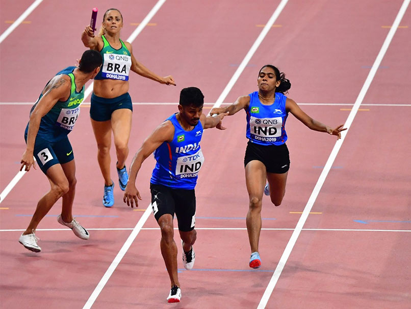 World Athletics Championships: India Finish Seventh In 4x400m Mixed Relay Final, Record Season Best Timing